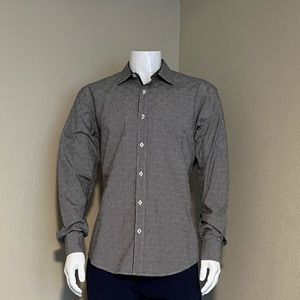 Bugatchi men shirt long sleeve used , no signs of wear
